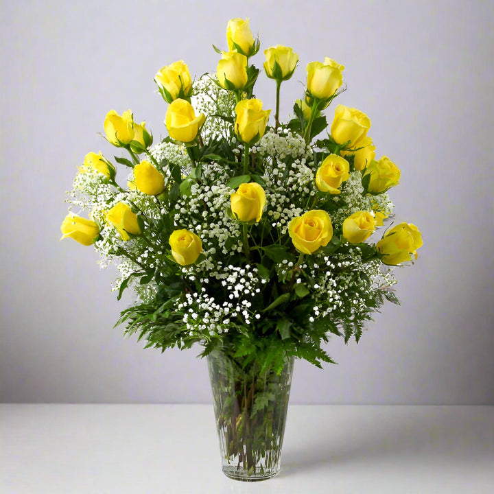 3 Dozen Roses Yellow From Best Florist in Dubai