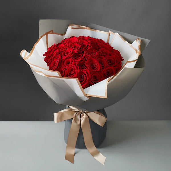 Forever love- Red rose Bouquet
