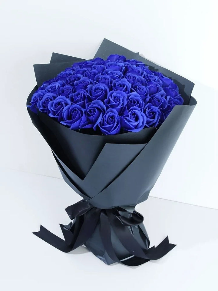 Luxury 50 Blue Rose Bouquet
