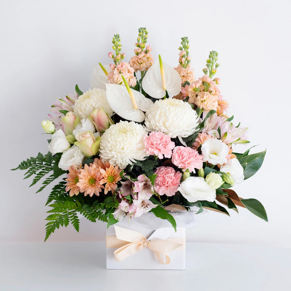 Pastels Box Arrangement
