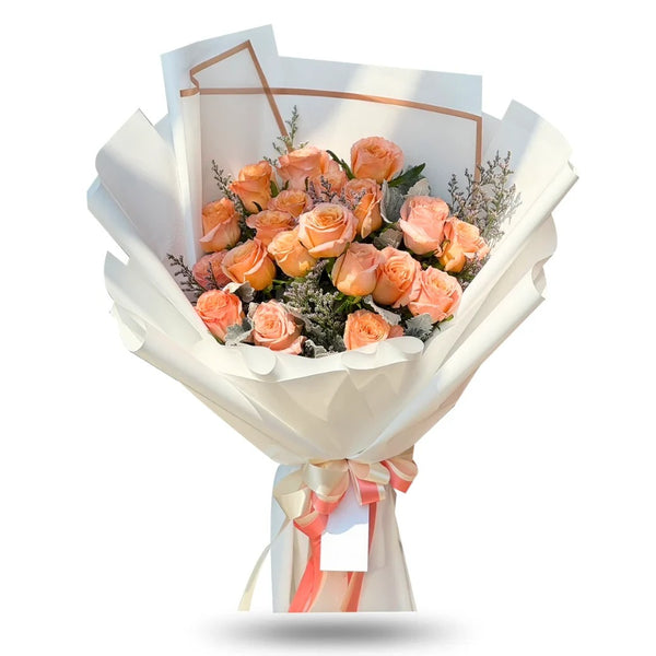 Peach Bliss Bouquet
