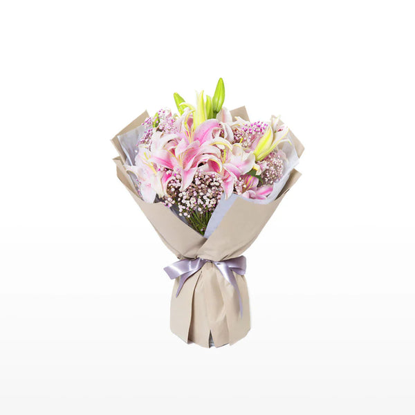 Pretty In Pink Lilies From Best Florist in Dubai