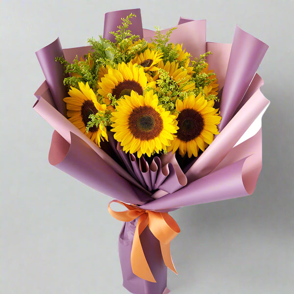 Summer Glory Sunflower Bouquet From Best Florist in Dubai