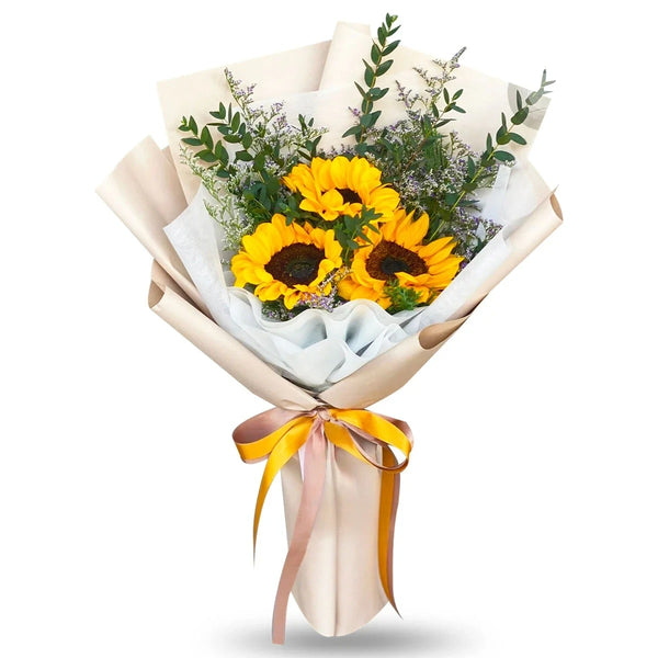 Sunflower Trio Bouquet
