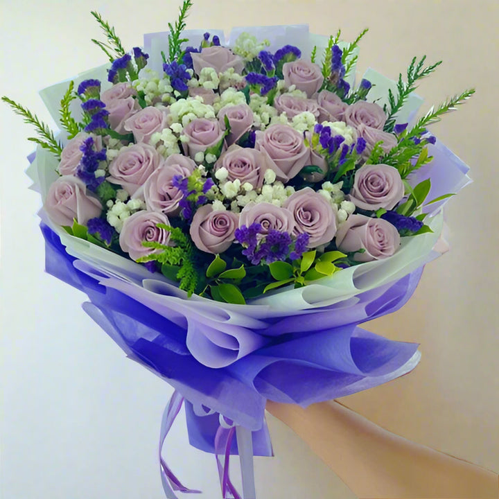 Purple Fusion Bouquet From Best Florist in Dubai